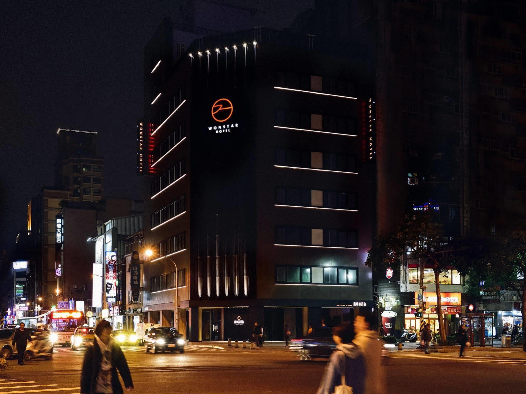 Wonstar Hotel Taipei Bagian luar foto